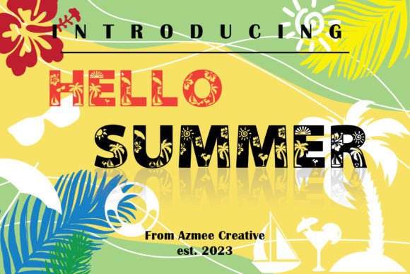 Embrace Vibrant Design with the Hello Summer Font