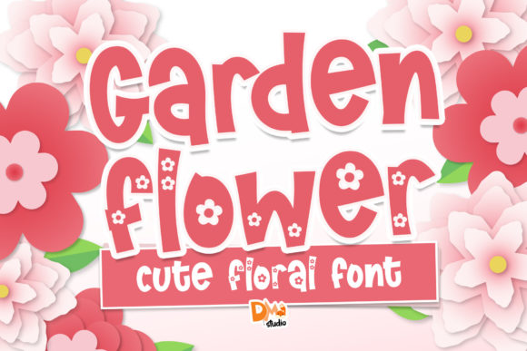 Garden Flower: A Floral Font for Elegant Design