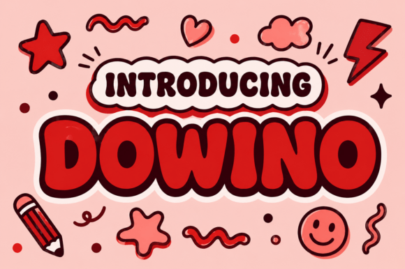 Introducing Dowino: The Playful Font for Vibrant Designs