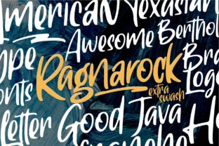 Ragnarock: The Bold Display Font for Impactful Design