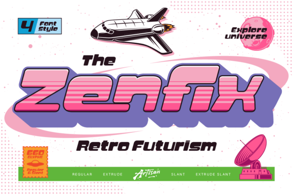 Zenfix: Infusing Retro-Futurism into Modern Design
